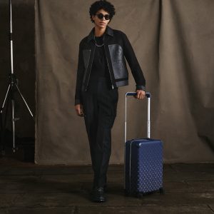 Louis Vuitton Suede and Patent Leather Bomber Jacket